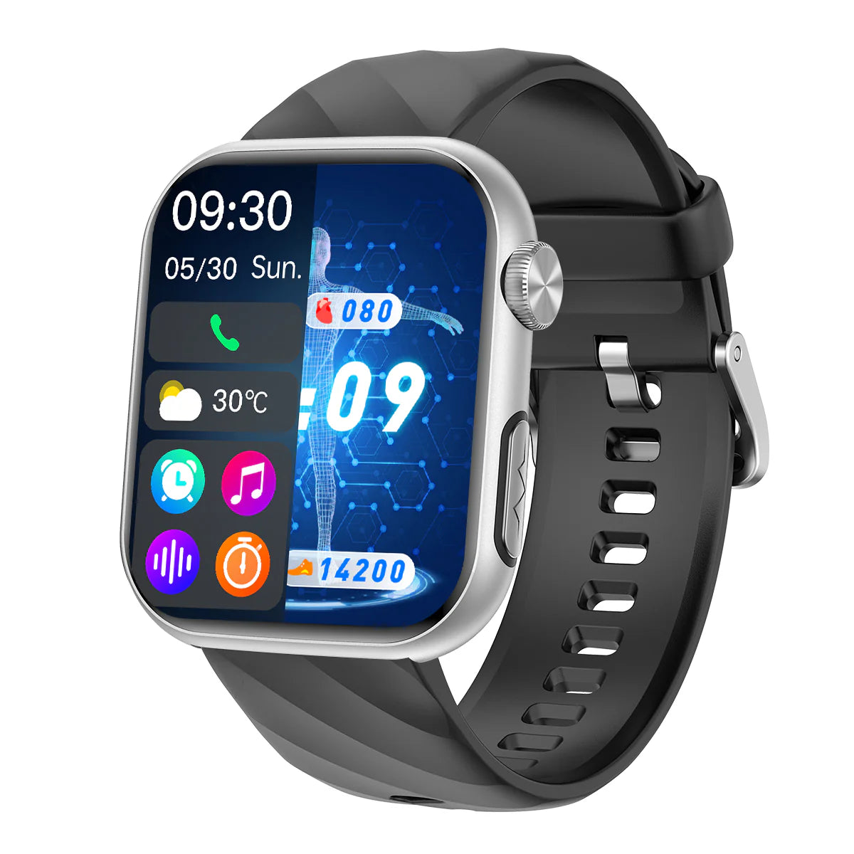 MT6 Plus Health Smartwatch