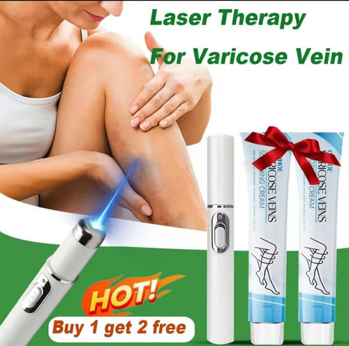 Laser Pen & Varicose Vein Treatment Cream
